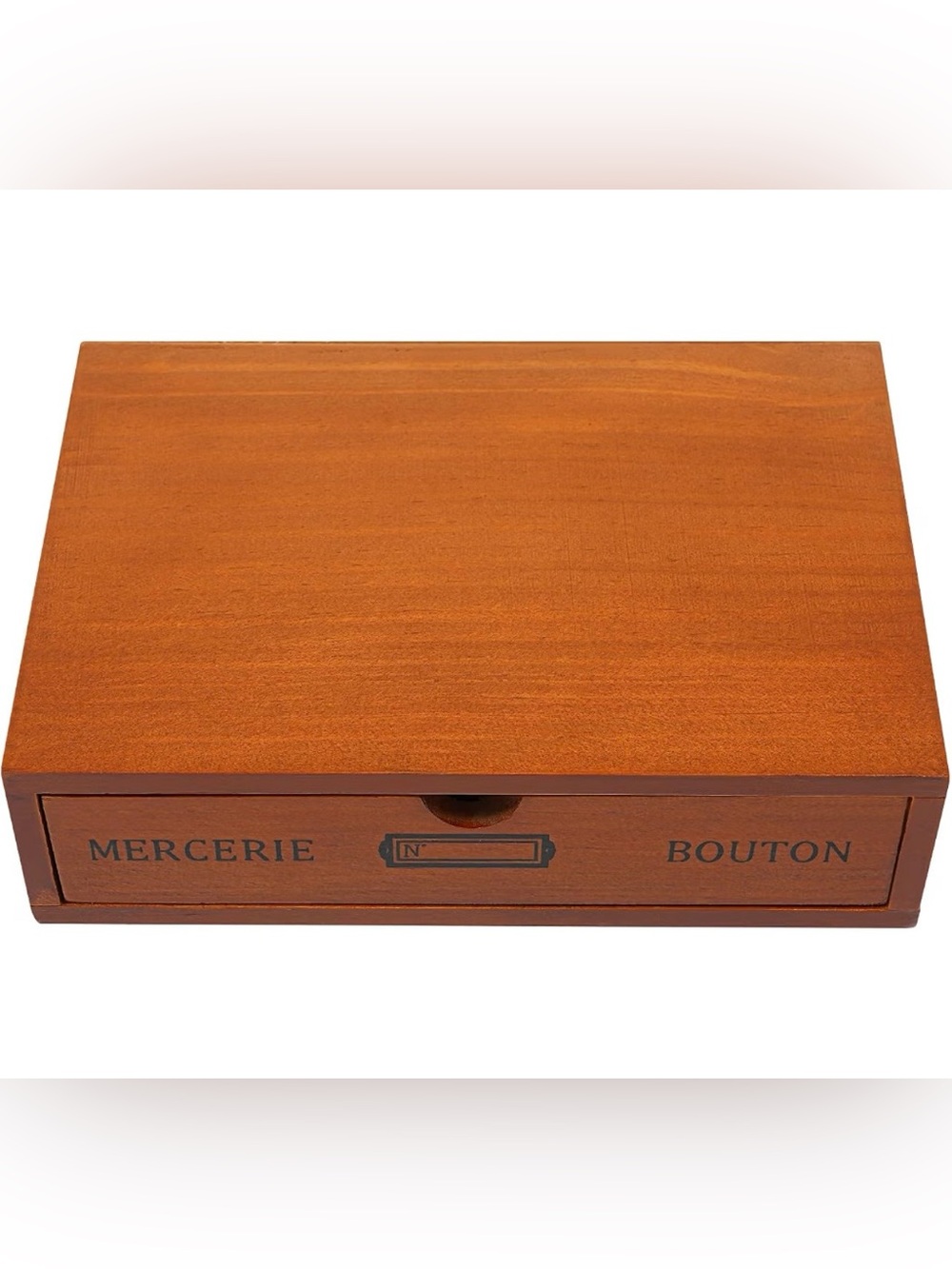 single drawer storage box wooden